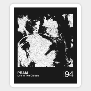 Pram / Minimalist Graphic Artwork Fan Design Sticker